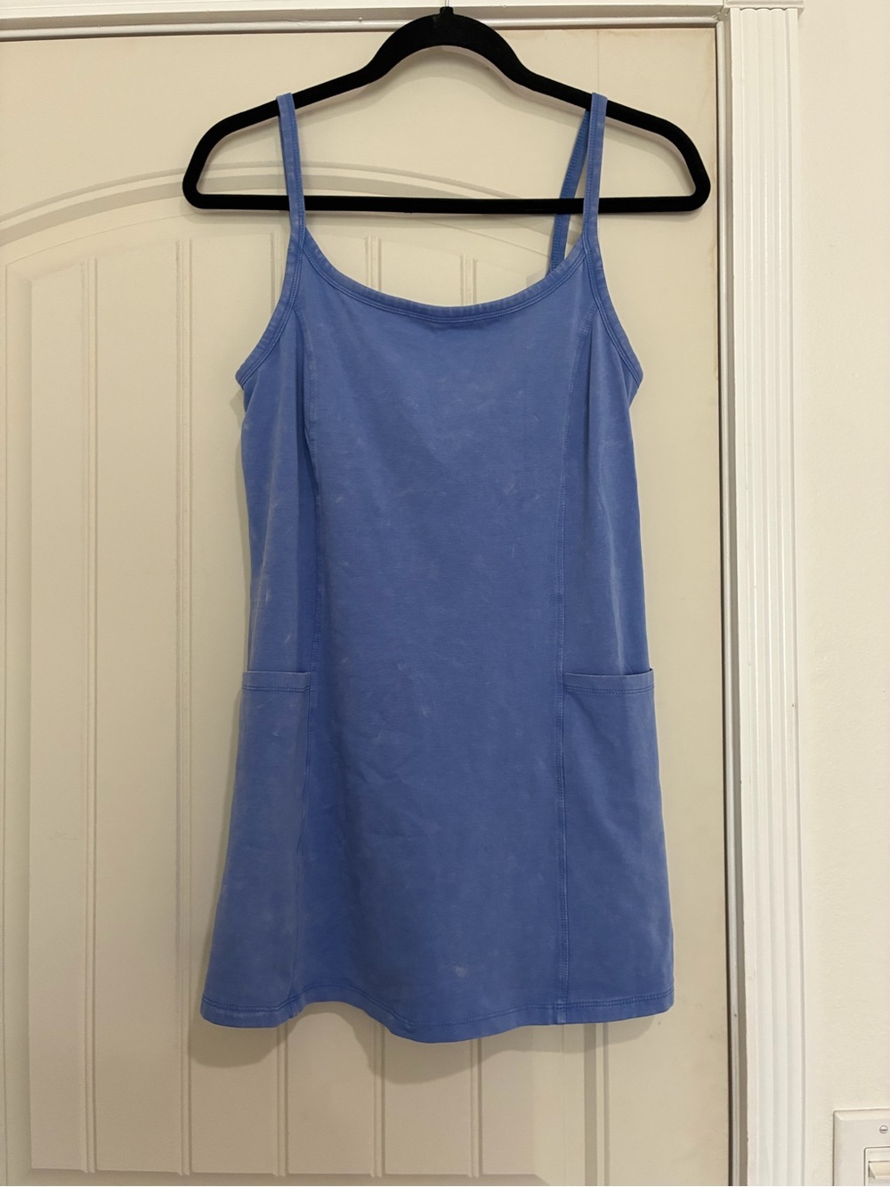 Sundry Spaghetti-Strap Pocket Dress romper